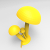 蘑菇-DIY-3D打印模型-3D城