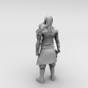 战士-角色人体-角色-VR/AR模型-3D城