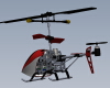 Remote-controlled helicopter-文体生活-玩具-工业CAD模型-3D城