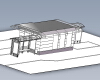 The bus stop-建筑-设施-工业CAD模型-3D城