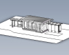 The bus stop-建筑-设施-工业CAD模型-3D城