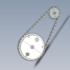 Motorcycle Chain-汽车-摩托车-工业CAD模型-3D城