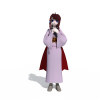 和服MM-角色人体-角色-VR/AR模型-3D城