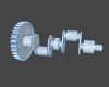two-cylinders-engine-design-汽车-汽车部件-工业CAD模型-3D城