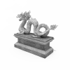 中国龙雕塑-文体生活-艺术品-VR/AR模型-3D城