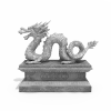 中国龙雕塑-文体生活-艺术品-VR/AR模型-3D城