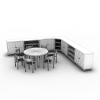 家具-家居-柜子-VR/AR模型-3D城