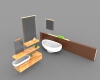 bathroom-stone-and-wood-建筑-卫浴-工业CAD模型-3D城