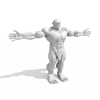 大块头-角色人体-小孩-VR/AR模型-3D城