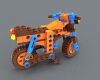 Lego motorcycle-文体生活-玩具-工业CAD模型-3D城
