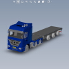 truck-with-trailer-汽车-轿车-工业CAD模型-3D城