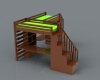 Children bed-建筑-卧室-工业CAD模型-3D城