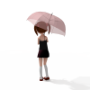 美羽-角色人体-角色-VR/AR模型-3D城