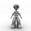 非洲男孩-角色人体-角色-VR/AR模型-3D城