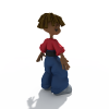 非洲男孩-角色人体-角色-VR/AR模型-3D城