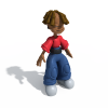 非洲男孩-角色人体-角色-VR/AR模型-3D城