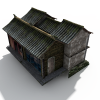 古建筑同福客栈-建筑-古建筑-VR/AR模型-3D城