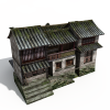 古建筑同福客栈-建筑-古建筑-VR/AR模型-3D城