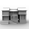古建筑同福客栈-建筑-古建筑-VR/AR模型-3D城