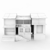 古建筑同福客栈-建筑-古建筑-VR/AR模型-3D城