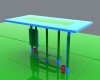 The bus stop-建筑-设施-工业CAD模型-3D城