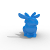 双头兔子-艺术-3D打印模型-3D城