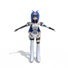 小女孩-角色人体-角色-VR/AR模型-3D城