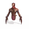 怪兽-角色人体-角色-VR/AR模型-3D城