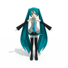 初音-角色人体-角色-VR/AR模型-3D城