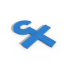 蓝色牡蛎标志-袖珍&收藏-3D打印模型-3D城