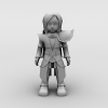 角色-角色人体-小孩-VR/AR模型-3D城