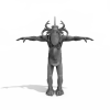 怪物-角色人体-角色-VR/AR模型-3D城