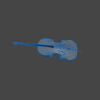 cello-文体生活-艺术品-工业CAD模型-3D城