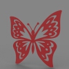 kelebek-文体生活-艺术品-工业CAD模型-3D城