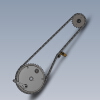 FINAL Chain and Sprocket Assembly-汽车-摩托车-工业CAD模型-3D城