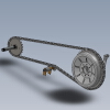 FINAL Chain and Sprocket Assembly-汽车-摩托车-工业CAD模型-3D城