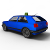 大众高尔夫汽车越野赛-汽车-家用汽车-VR/AR模型-3D城