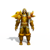 黄金圣骑士-角色人体-角色-VR/AR模型-3D城