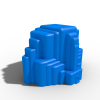 现代大楼-游戏&玩具-3D打印模型-3D城