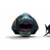 LOL FizzShark 模型-角色人体-角色-VR/AR模型-3D城