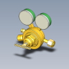 Oxygen Regulator-工业设备-零部件-工业CAD模型-3D城