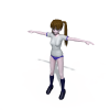 俏皮女孩-角色人体-角色-VR/AR模型-3D城