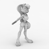 兔女郎篮球小宝贝-角色人体-角色-VR/AR模型-3D城