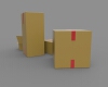 cardboard-box-customizable-工业设备-工具-工业CAD模型-3D城
