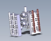 Volkswagen V8 engine-汽车-汽车部件-工业CAD模型-3D城