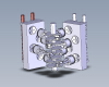 Volkswagen V8 engine-汽车-汽车部件-工业CAD模型-3D城