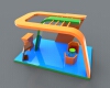 The exhibition booth-建筑-其它-工业CAD模型-3D城