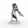 戴耳机的美女-角色人体-角色-VR/AR模型-3D城