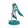 戴耳机的美女-角色人体-角色-VR/AR模型-3D城
