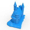 帝国城堡-艺术-3D打印模型-3D城